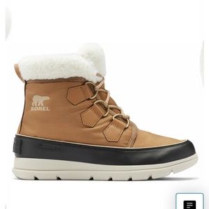 Sorel Explorer Carnival Waterproof Boot with Faux Fur Collar